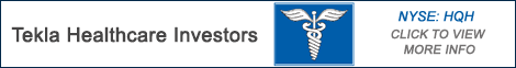 Tekla Healthcare Investors (NYSE: HQH)