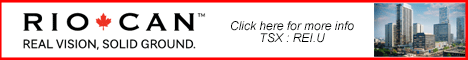 RIOCAN REAL ESTATE INVESTMENT TRUST  (TSX: REI.U)